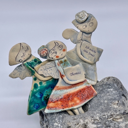 Große Engel mit persönlicher Gravur