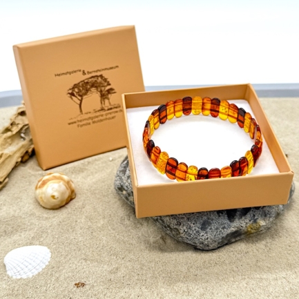 Bernsteinarmband - "Oval"